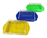 Масленка пластик, цвета в ассортименте МА000198 /40/ Масленка пластик, цвета в ассортименте МА000198 /40/