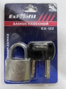 Замок навесной 40мм ExProfil EX-122 отк-4637 Замок навесной 40мм ExProfil EX-122 отк-4637
