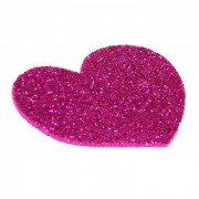 Коврик в виде "Сердца" с ворсинками цвета в ассортименте Коврик в виде "Сердца" с ворсинками цвета в ассортименте