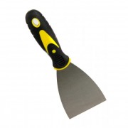 Шпатель 75мм прорезиненая черно-желтая ручка /12/ отк-1627 Шпатель 75мм прорезиненая черно-желтая ручка /12/ отк-1627