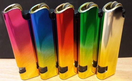 Зажигалка  цветная  \25\50  THC-218  Продажа УПАКОВКОЙ