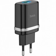 СЗУ  USB 3A C12Q HOCO черное/белое СЗУ  USB 3A C12Q HOCO черное/белое