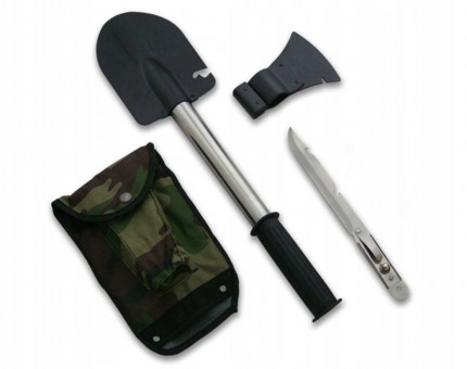 Лопата + сменная насадка(топор- нож) отк-5319  С-116  Н