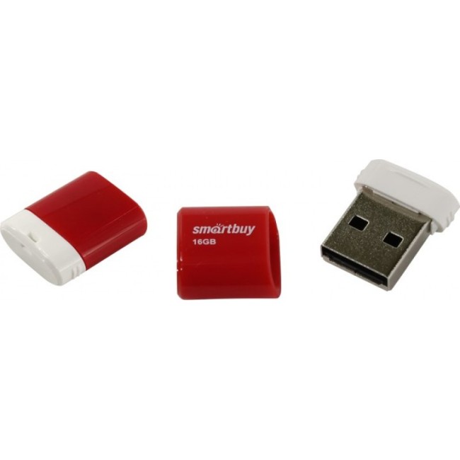 USB накопитель 16GB SmartBuy Red (SB16GBLARA-R)