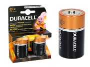 Батарейка "DURACELL"  LR20  /2/ /20/ /60/ цена за 2 шт.