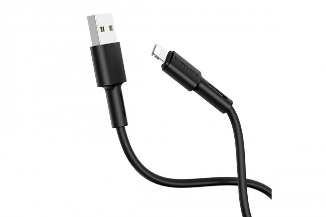 Кабель USB   BX48 Lightning  1M 2.4A Borofone черный