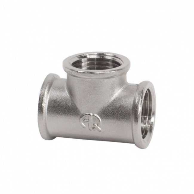 Тройник 1/2" вн. AQ  Латунь