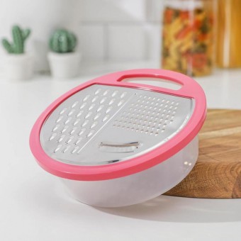 Терка с контейнером  9,8см KL321RA-E