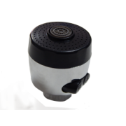 Насадка на гусак с кнопоч. перек.воды DK-750H/564B Хром-черн. малый Насадка на гусак с кнопоч. перек.воды DK-750H/564B Хром-черн. малый