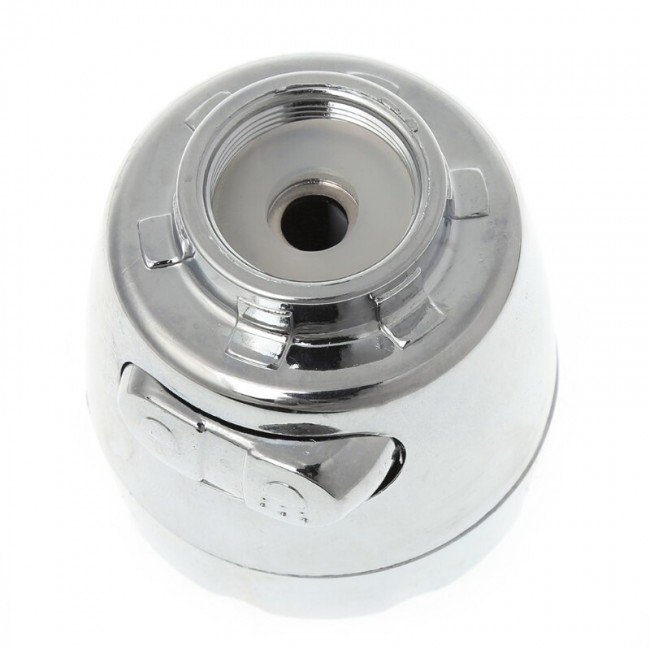 Насадка на гусак с кнопоч. перек.воды DK-761C- Серый