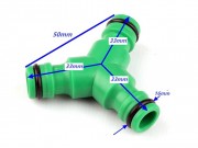 Тройник штуцерный для разветвления и соединения пластиковый корпус /100/ 7576315/JT-10 K16 Тройник штуцерный для разветвления и соединения пластиковый корпус /100/ 7576315/JT-10 K16