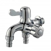 Кран для раковыны,хол. вода 3х-ходовой  D168 Кран для раковыны,хол. вода 3х-ходовой  D168