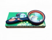 Лупа c цветной ручкой  D50x10 mm 665-50 10/1 108
