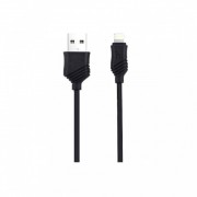 Кабель USB  Lightning   X57 2.4A  1M HOCO  черный 001485
