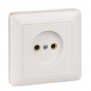 Розетка  для  скрытой установки одноместная б/з  16А РС16-002