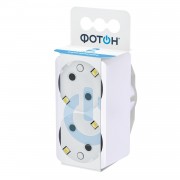 Двойник электр. AM 16-2E, 16A, с зазамл. ФОТОН Двойник электр. AM 16-2E, 16A, с зазамл. ФОТОН