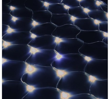 Гирлянда сетка белая 1,5х1,5