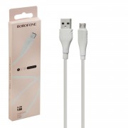 Кабель USB Micro  BX18  2.4A 1M Borofone белый 794808