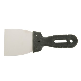 Шпатель черн.ручка LUX нерж сталь 100 mm 1035100 /10/ отк-1615