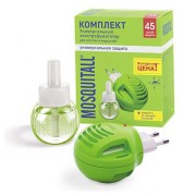 Электрофумигатор  MOSQUITALL универсальный для пластин и жидкостей +жидкость от комаров 45ночей Электрофумигатор  MOSQUITALL универсальный для пластин и жидкостей +жидкость от комаров 45ночей