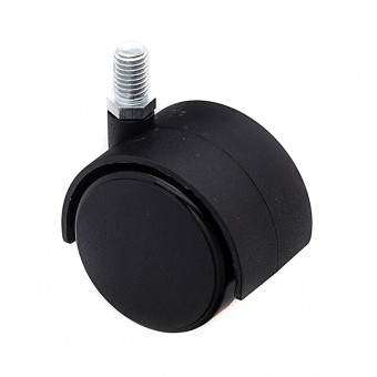 Колесо меб.пласт. мал. на резбе  (SA-1263) /4/