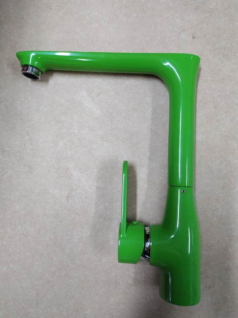 Смеситель для кухни верхний излив Grace зеленый 60811-10