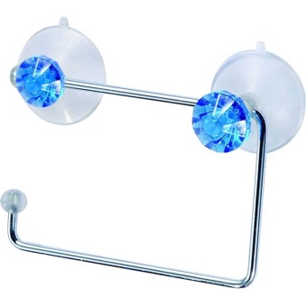 Держатель для туалетной бумаги "Бриллиант синий" Рыжий кот 311455