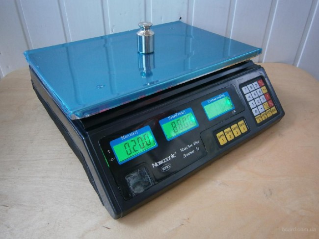 Весы торговые 40кг   KW- 374 KW-375