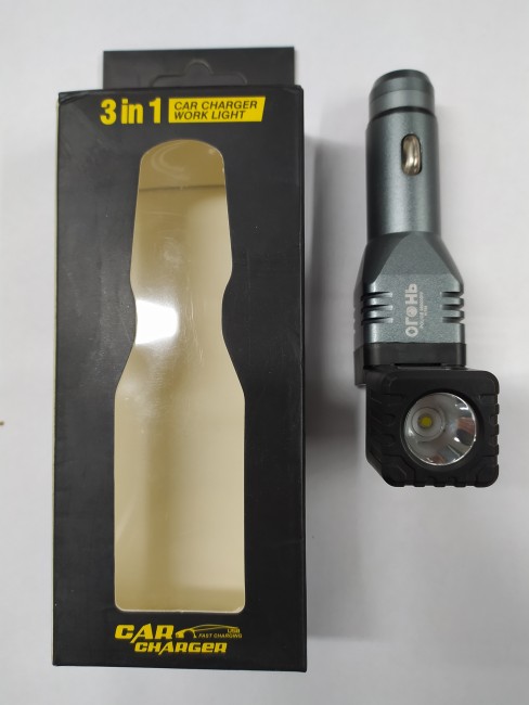 АЗУ-фонарь на магните с выходом на USB 3/1 H-788