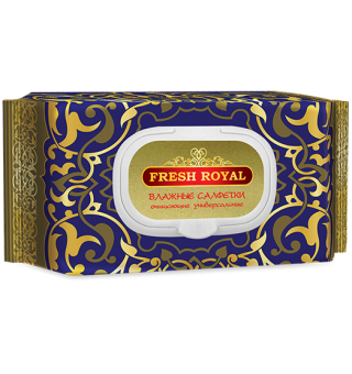 Влажные салфетки Fresh Royal  №120 /16/ 30377