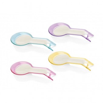 Подставка для столовых приборов "Ложка" цвета в ассортименте ПЛ000326 /90/