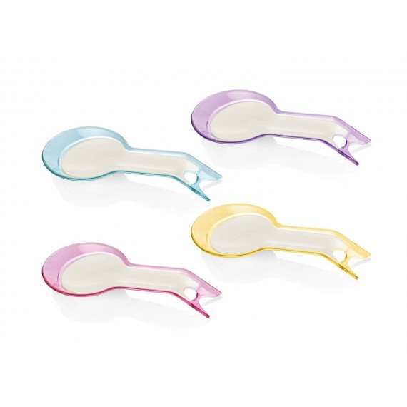 Подставка для столовых приборов "Ложка" цвета в ассортименте ПЛ000326 /90/