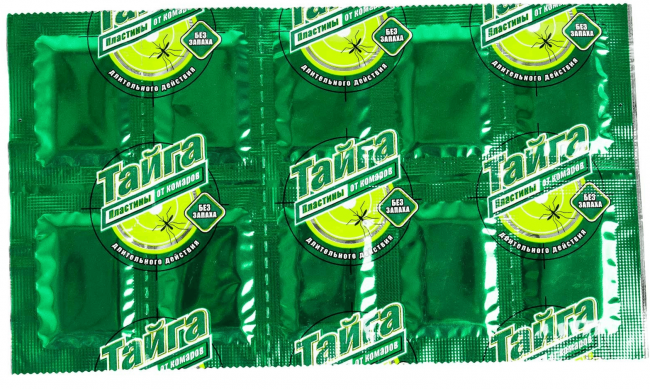 Пластина от комаров "Тайга" и Migan"