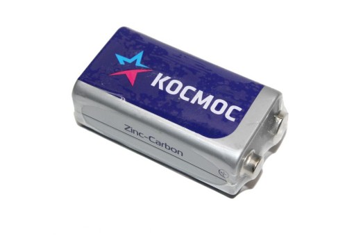 Батарейка крона "КОСМОС" 6F22 1/10 62250