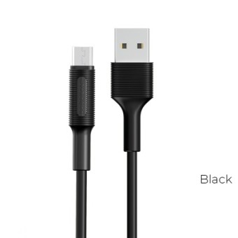 Кабель USB Micro   BX47 2.4A  1M черный