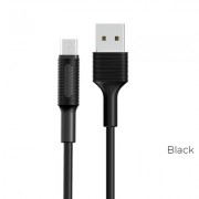 Кабель USB Micro   BX47 2.4A  1M черный