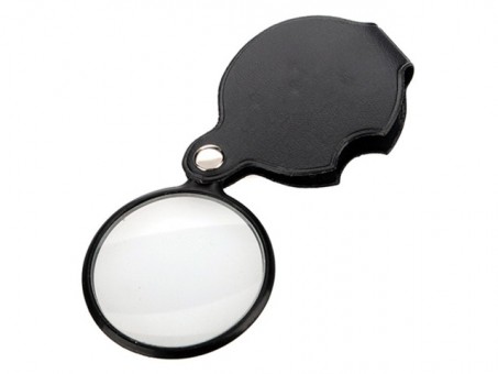 Лупа складная кожа DT-7668 60mm   /48/