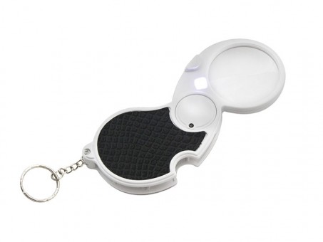 Лупа склад.с подсв"№6901"5х 45мм12шт. 108