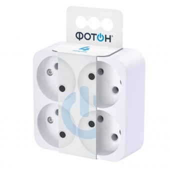 Четверник электр. AM 6-4, 6A, без зазамл. ФОТОН