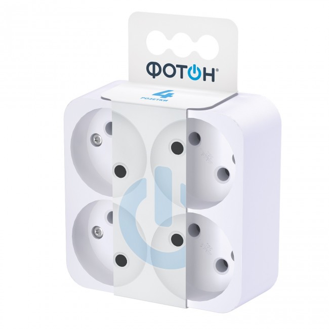 Четверник электр. AM 6-4, 6A, без зазамл. ФОТОН