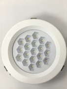 Светильник потолочный светодиодный "Соты" 19Х1W 2700K (круг) D2985WW