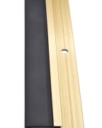 Нижний уплотнитель д/двери 1м коричн.с резинк  SA-339