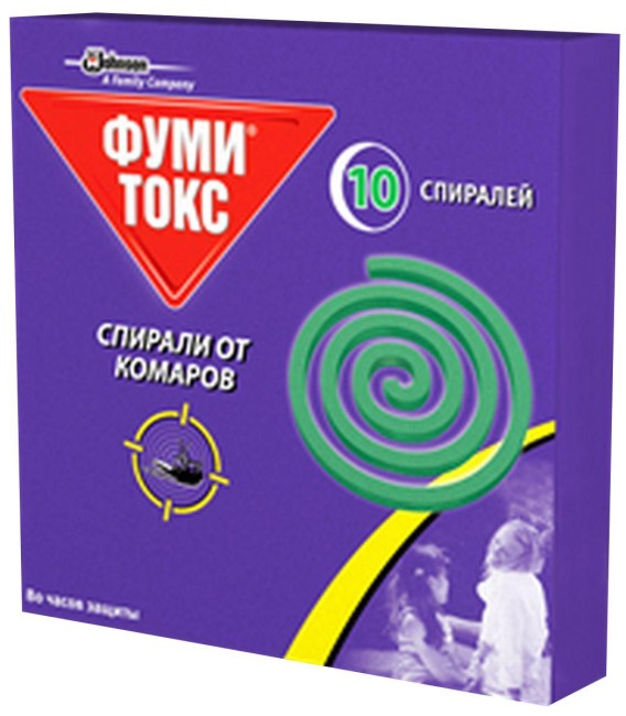Спираль антимаскитная ФУМИ БАТ (10ШТ)