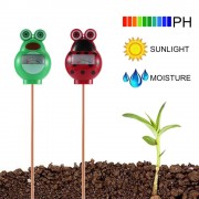 Электронный термометр для цветов,лягушка,KM-108