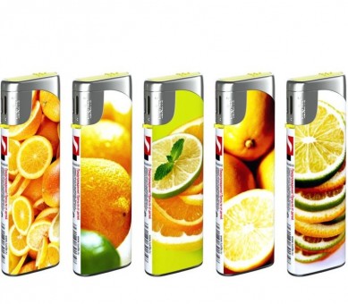 Зажигалка с запахом  "Ананас"