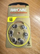 Батарейка для слух. аппарата RAYOVAC  10/6BL цена за упак /10/