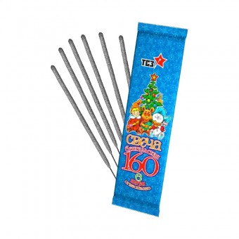 Свеча бенгальская  экстра 6шт.ТР155