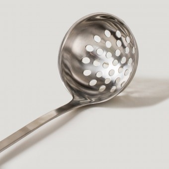 Шумовка  металлическая с изобр. "Аист"