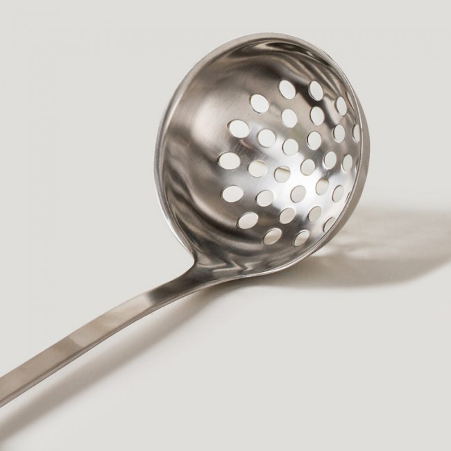 Шумовка  металлическая с изобр. "Аист"