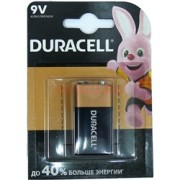 Батарейка DURACELL Крона 9V /1/ /12/ 6LR61/MN1604 Батарейка DURACELL Крона 9V /1/ /12/ 6LR61/MN1604